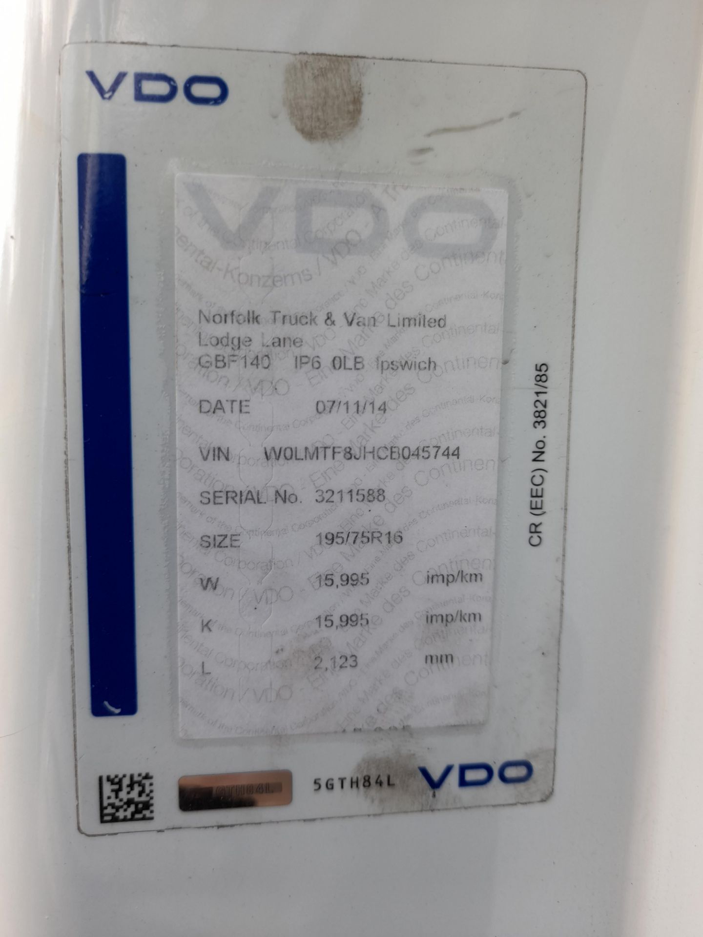 Vauxhall Movano 2.3 CDTI (125ps) (Euro V) RWD L3H3 - Image 11 of 15