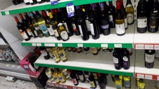 Approx 100 bottles of various Red, White and Rose Wines to three shelves (Excludes Racking)
