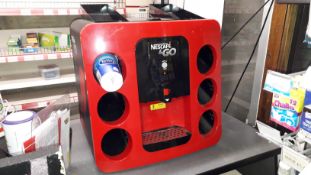 Nescafe & Go 1000128 Instant Coffee Machine, S/N 07175438
