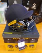 Masuri E Line Original Series MKII Elite Helmet with Steel Grill, Size Senior Small, Box Rrp. £107.