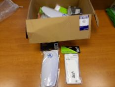 Quantity of Various Kookaburra Padded Scuff Sleeves, S-Ombi, Cricket Socks, Forearm Protectors to