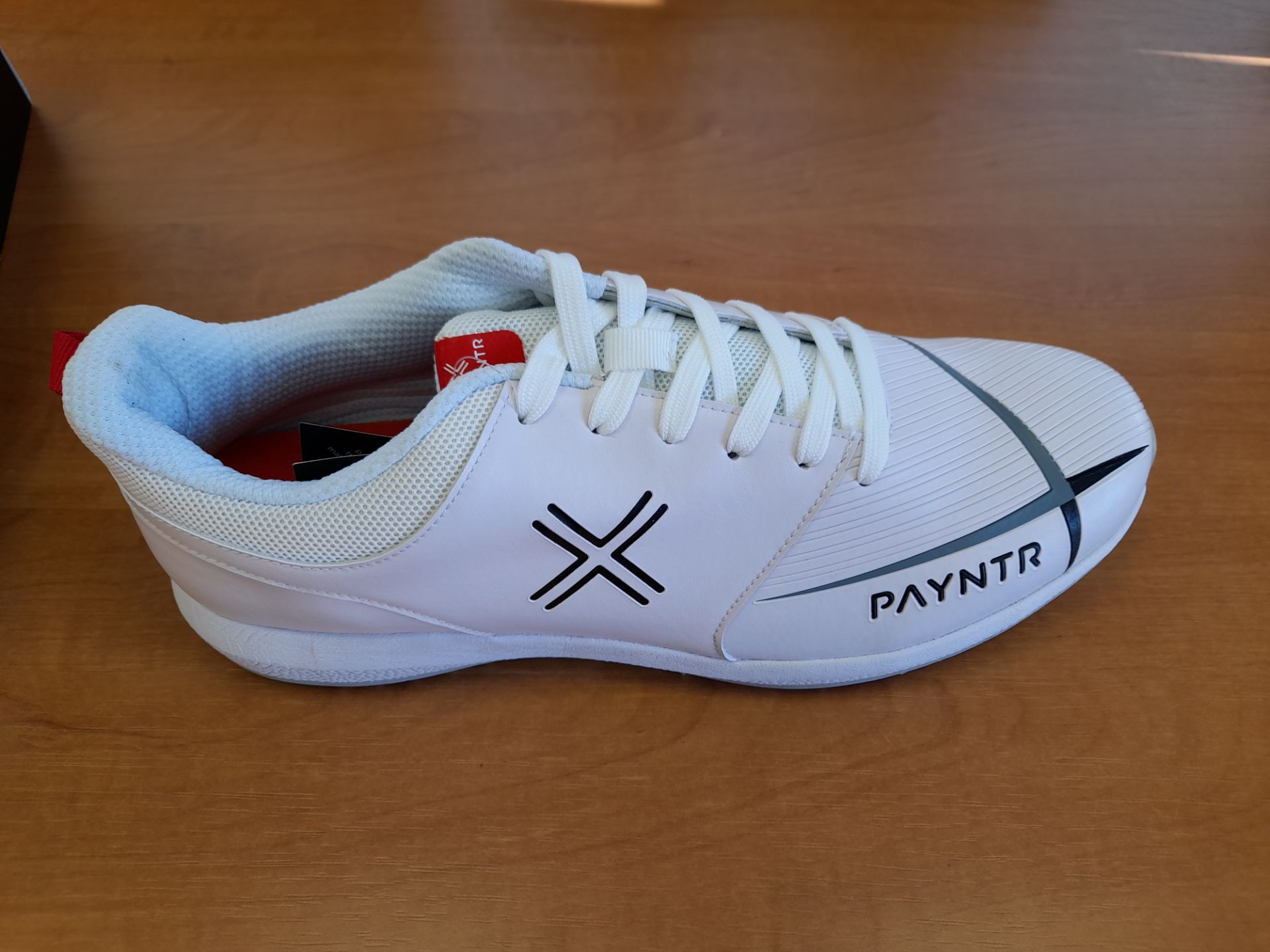 Payntr V Pimple All White Cricket Shoe Size 13 UK - Image 3 of 4