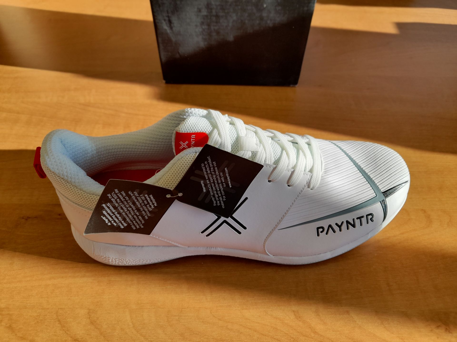 Payntr V Pimple All White Cricket Shoe Size 13 UK - Image 3 of 4