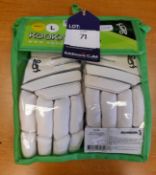 1 Pair K Ghost 2.2 Adult L/H Batting Gloves Rrp. £48.99