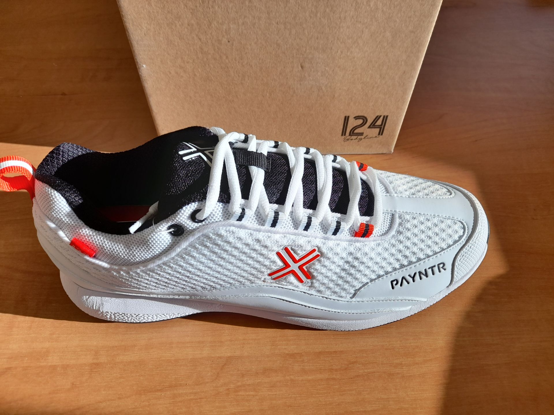 Payntr 124 Bodyline Batting Spike Cricket Shoe Size 12 UK - Image 3 of 5