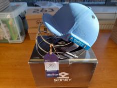 Shrey Master-Class 2.0 Helmet with Stainless Steel Grill Size Medium Rrp. £89.99