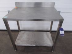 Stainless Steel Two Tier Bench (900x 600mm)