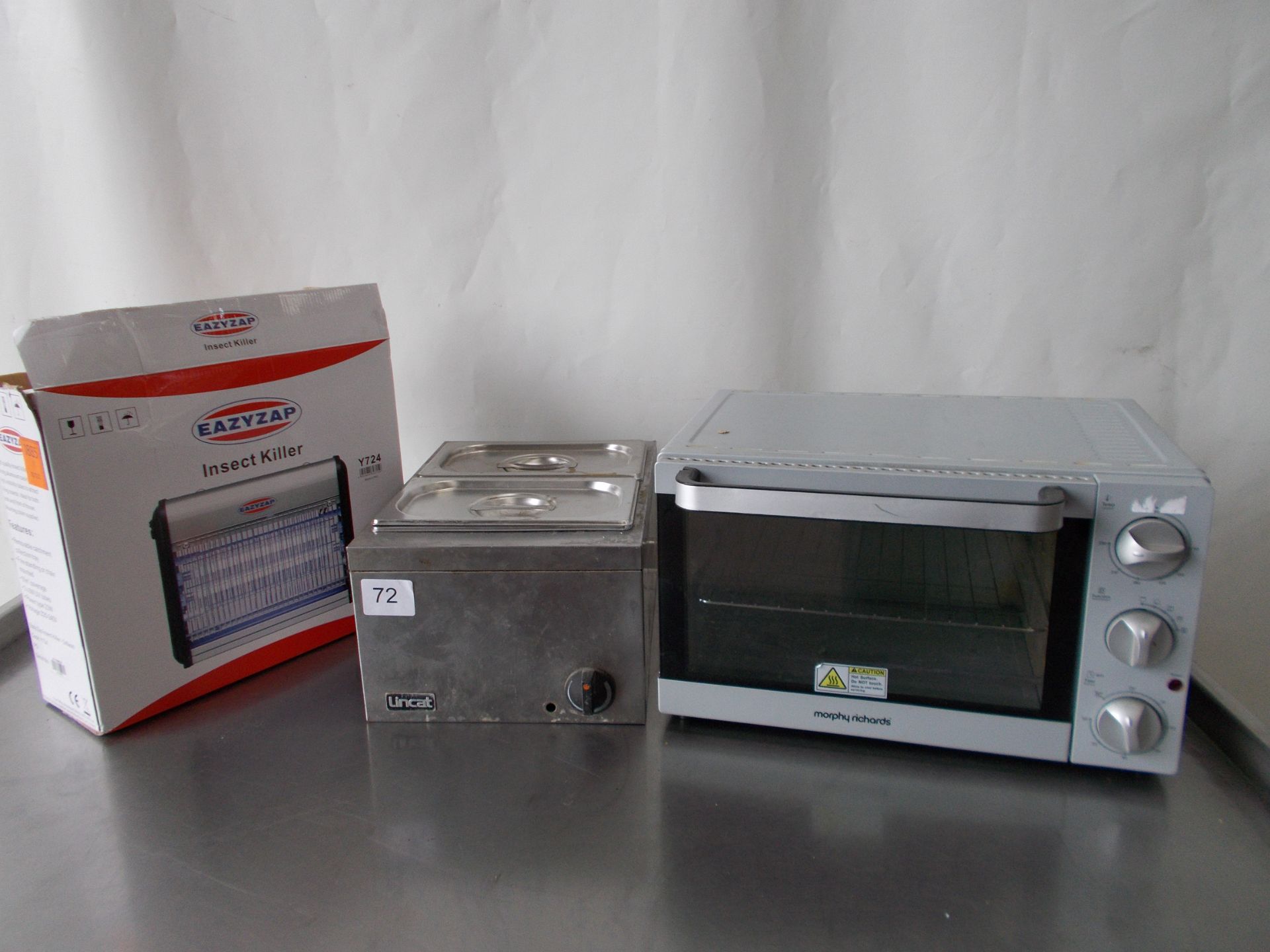 Lincat Bain-Marie, Morphy Richards Microwave, EasyZap Insect Killer