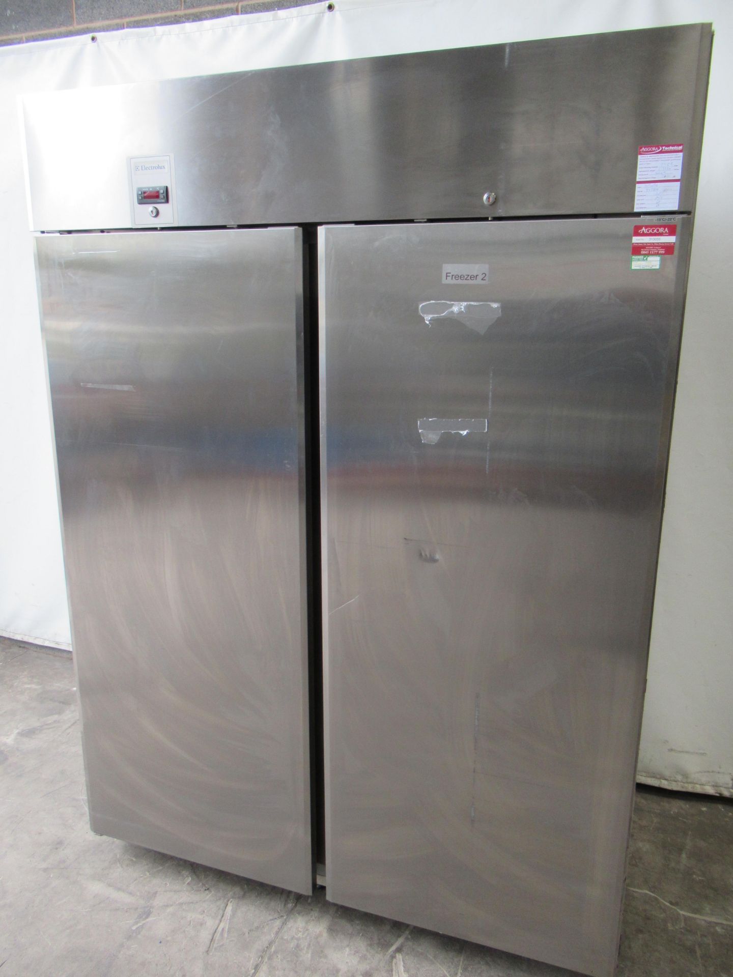 Electrolux Stainless Steel Double Door Commercial Freezer, YOM: 2013, Model RE4142FFG, Capacity 1430 - Image 2 of 6