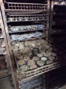 1000 x Teflon coated dinky pie cases