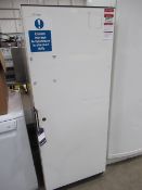 Derby Esta Single Door Upright Commercial Freezer. Model FK3601V, Net Volume Freezer Area 331 Litres