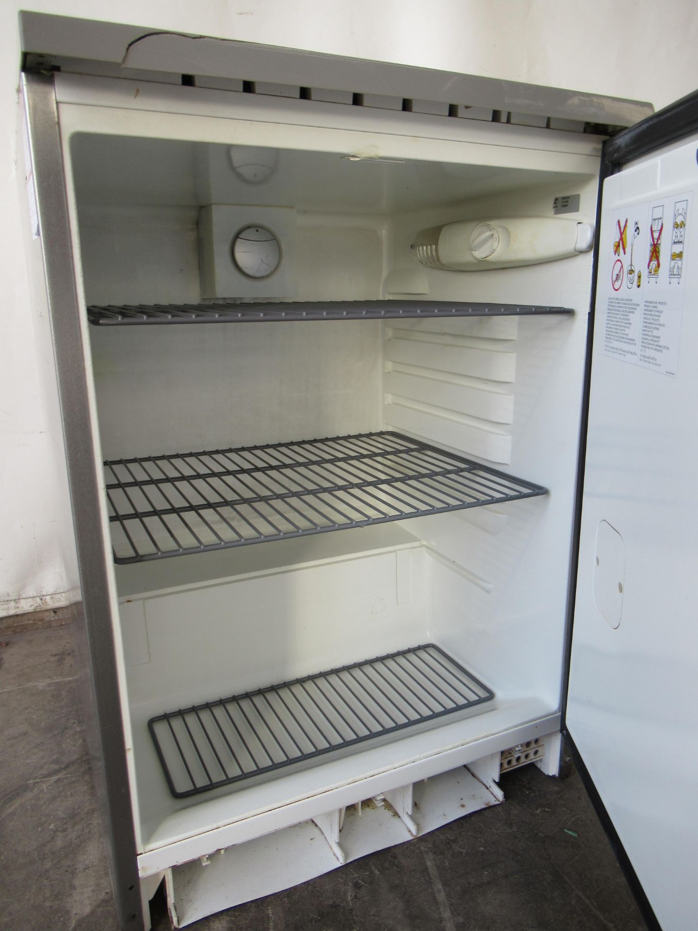 Electrolux Stainless Steel Single Door Under Counter Fridge - Image 2 of 4