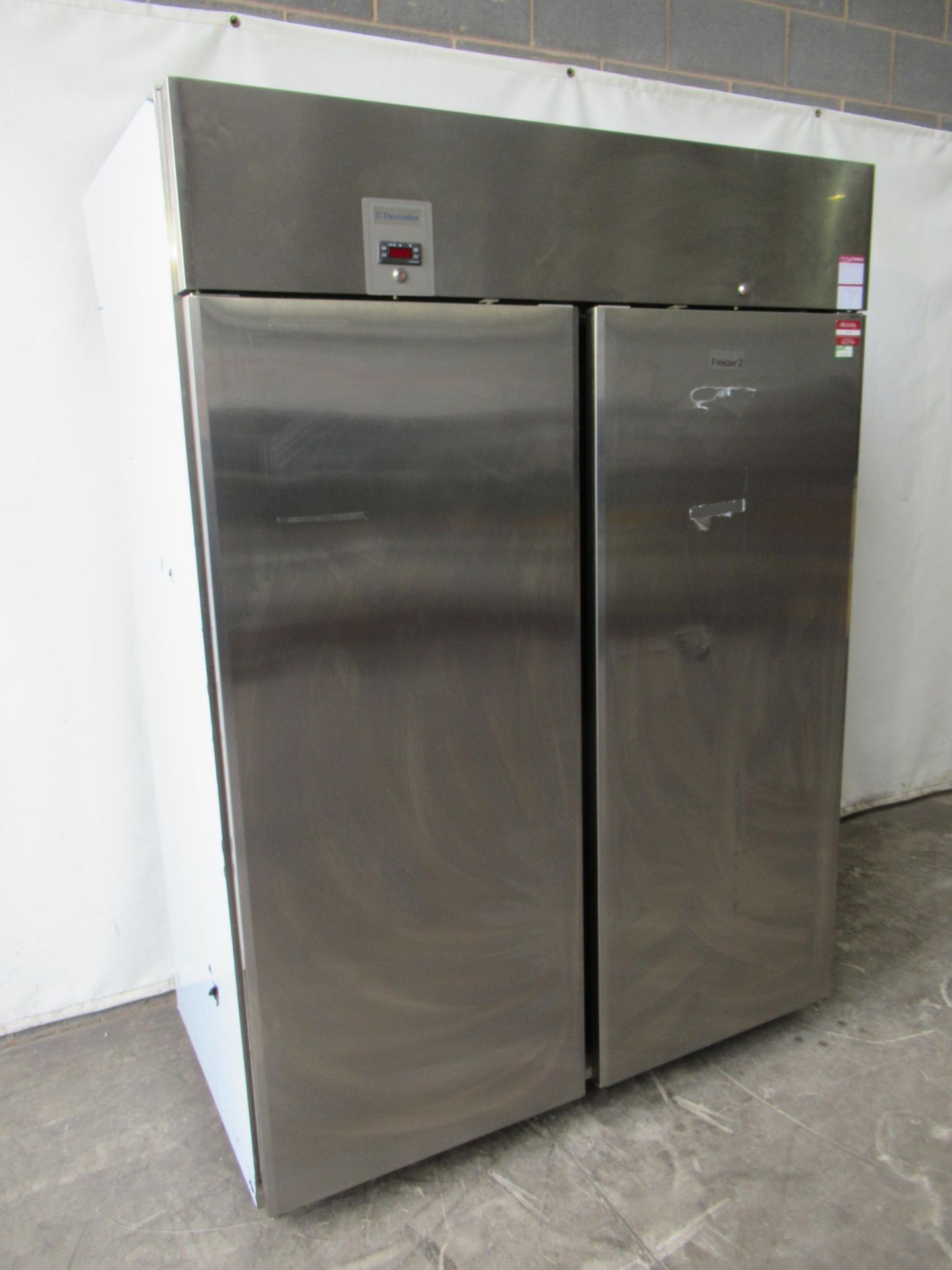 Electrolux Stainless Steel Double Door Commercial Freezer, YOM: 2013, Model RE4142FFG, Capacity 1430