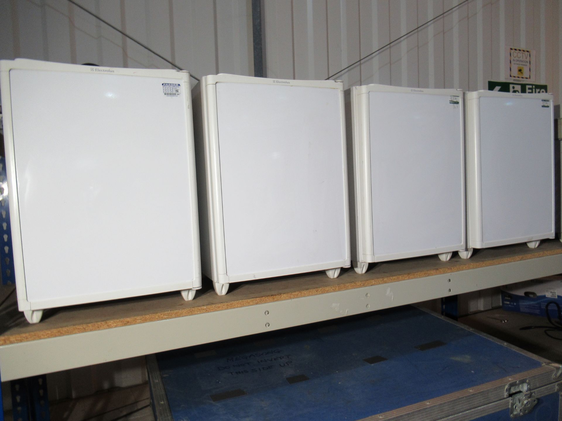 4 x Electrolux Model EA300FL Mini Fridges