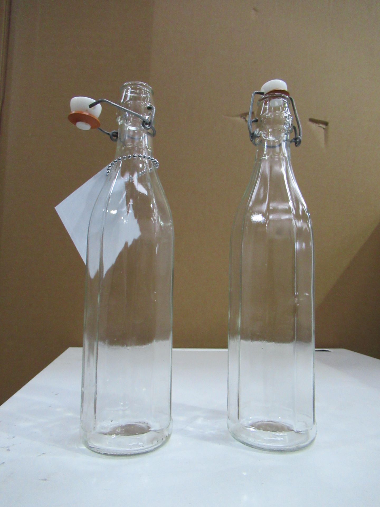 Quantity of Glass Water Bottles