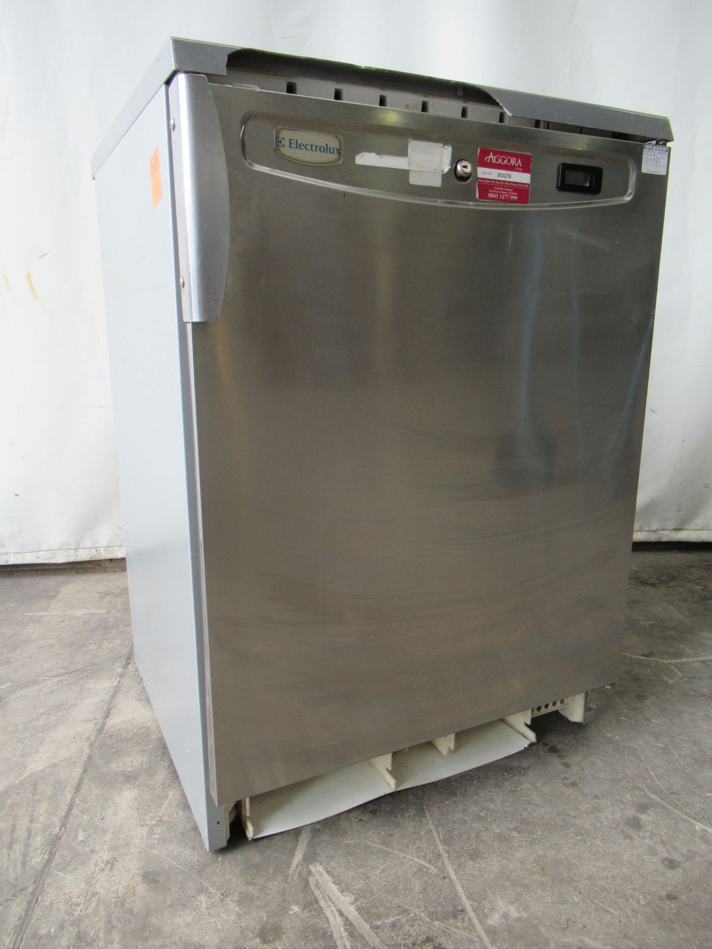 Electrolux Stainless Steel Single Door Under Counter Fridge