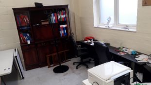 Contents of office to include Various Office Furni