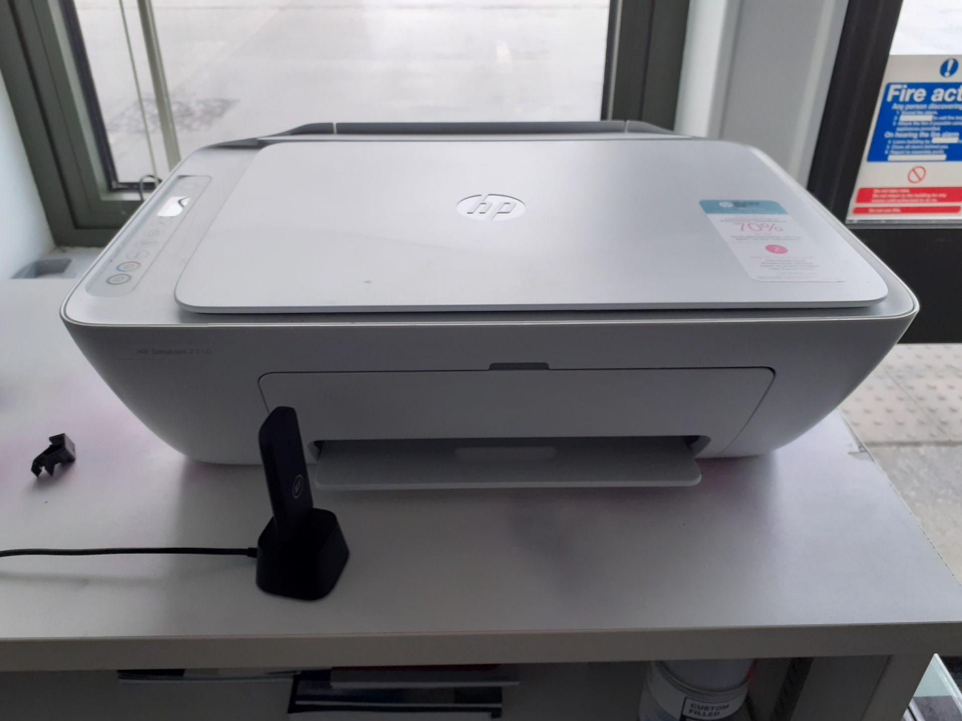 2 Whiteboards & HP Deskjet 2710 Multi Function Centre - On View at 27C Pennygillam Industrial