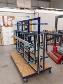 Steel Fabricated Stock Trolley (contents excluded) - On View at 27C Pennygillam Industrial Estate,