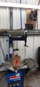 Automotech AS-24SA Semi-Automatic Tyre Changer wit