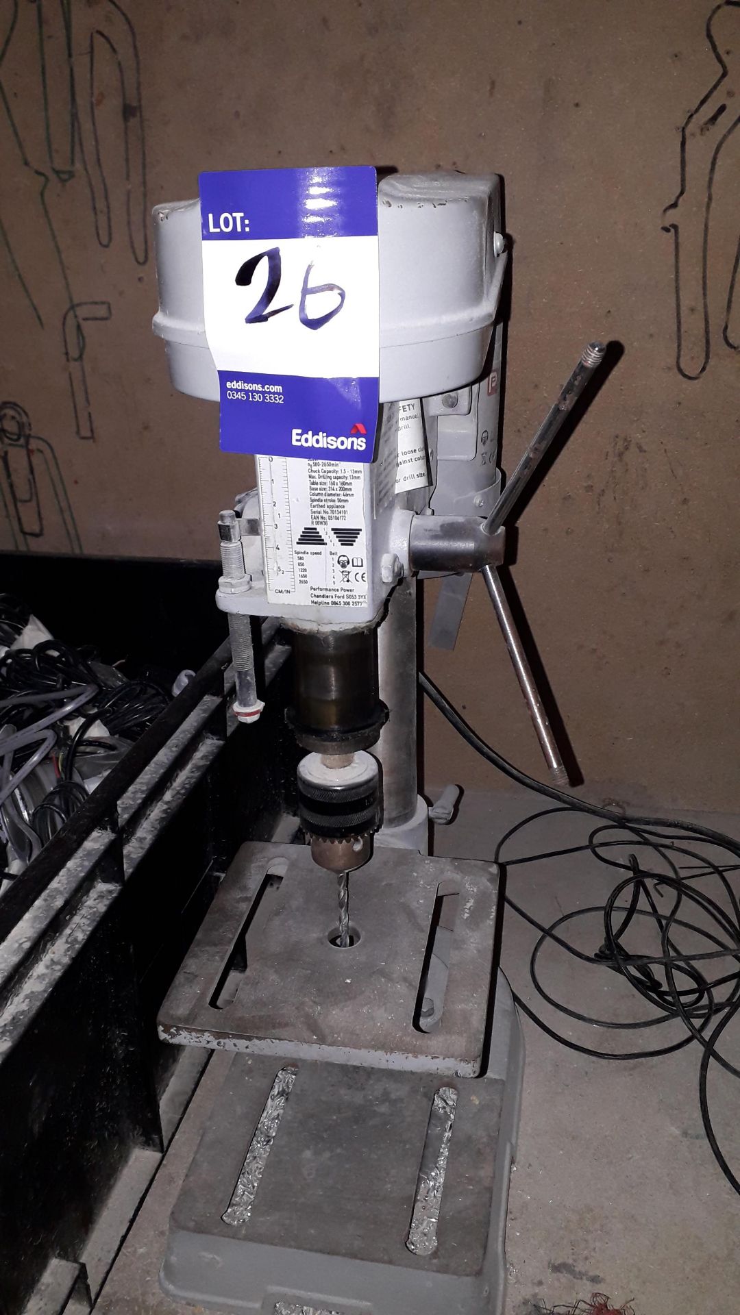 Performance Power NLH5BDRIL 350w Bench Drill