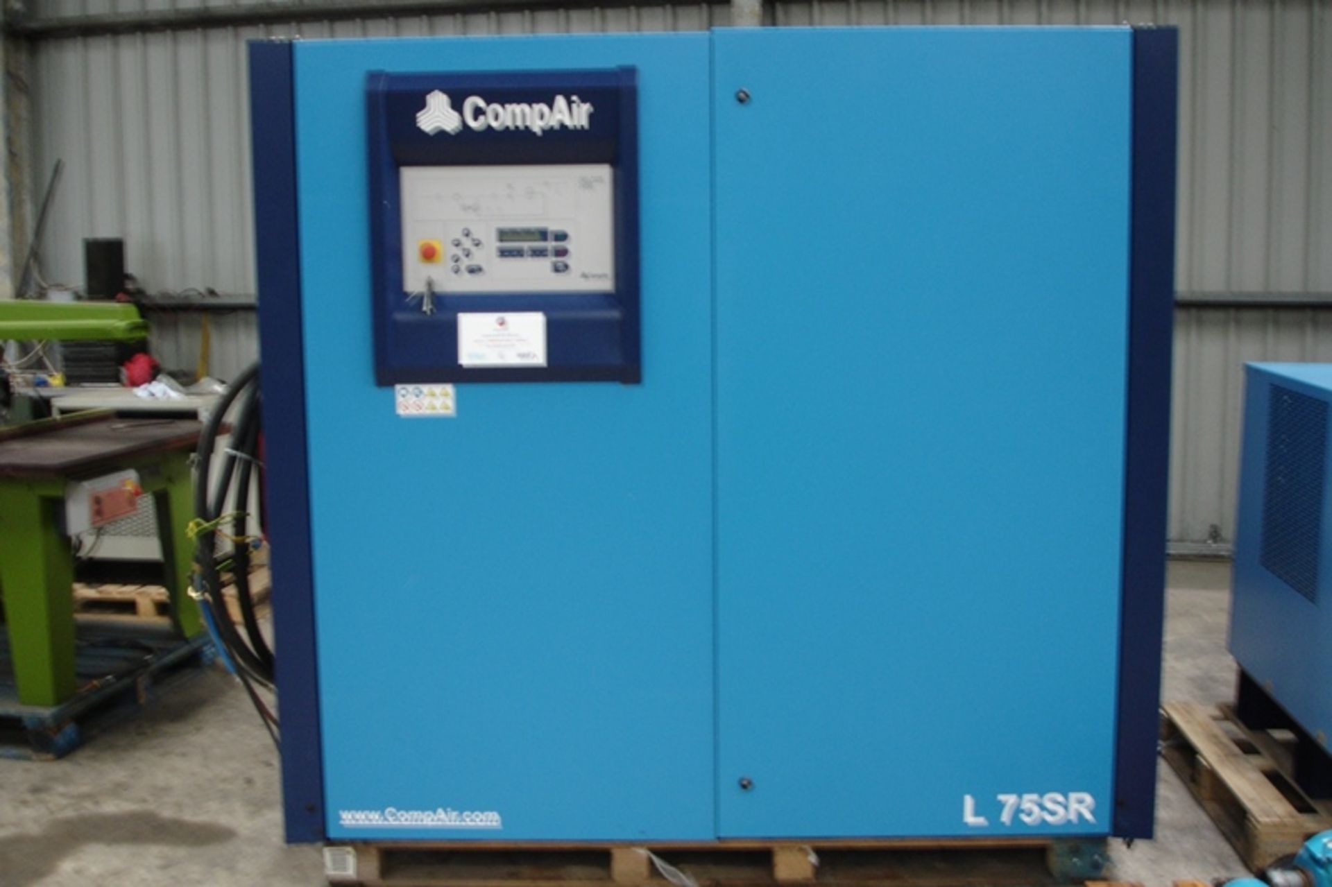 Compair L75SR-13A Compressor+Tank+Dryer+Filters - Image 2 of 8