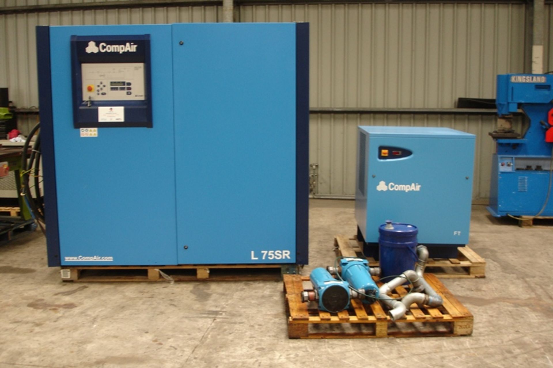 Compair L75SR-13A Compressor+Tank+Dryer+Filters