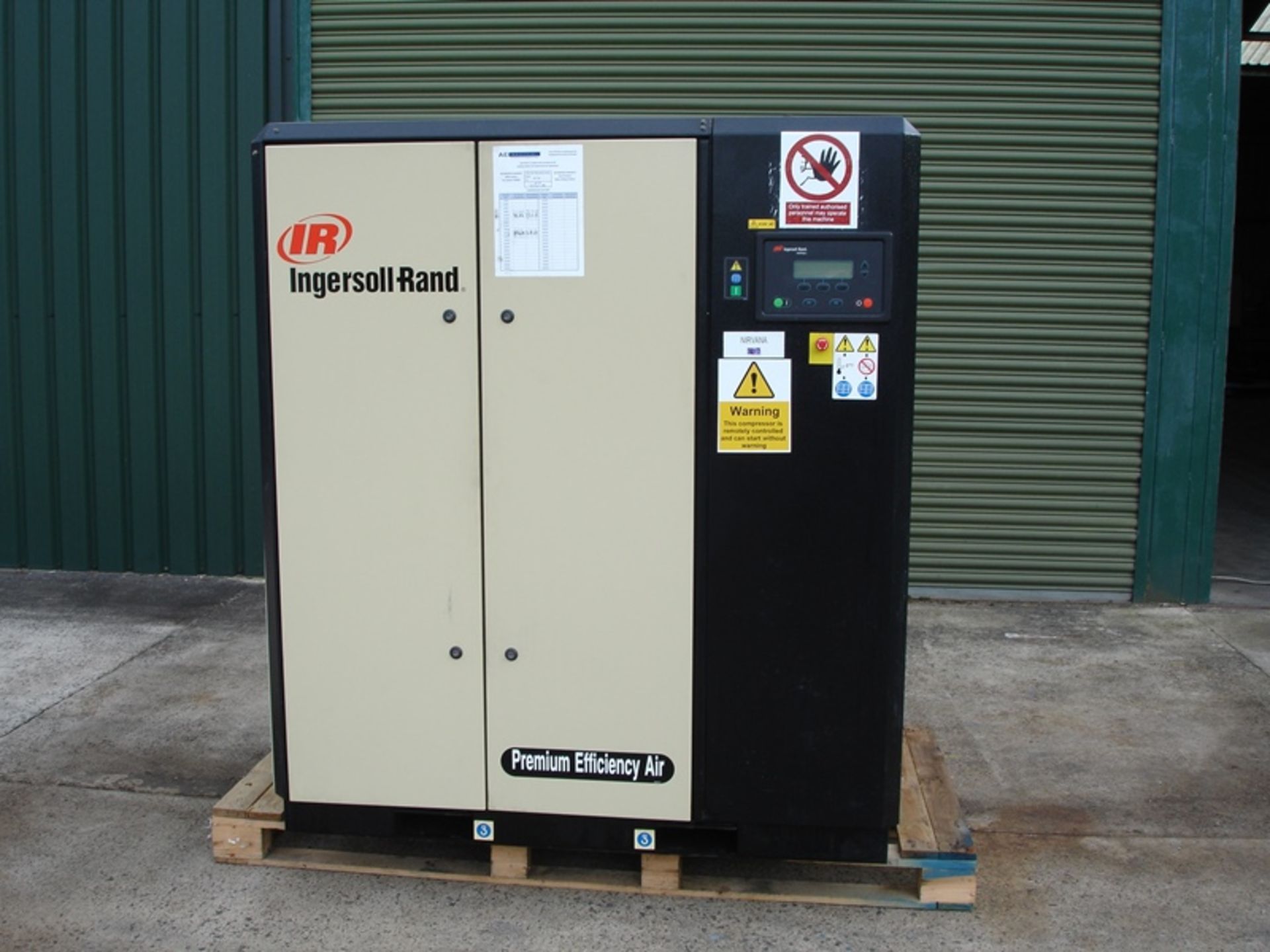 Ingersoll Rand Packaged Screw Compressor + Tank & Dryer