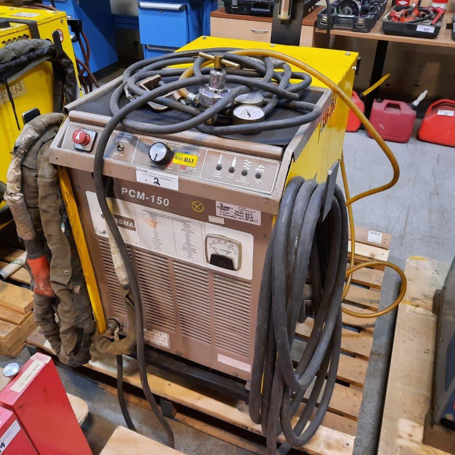 ESAB Plasma Cutting Machine, mod: PMC-150 (specs. via photo)