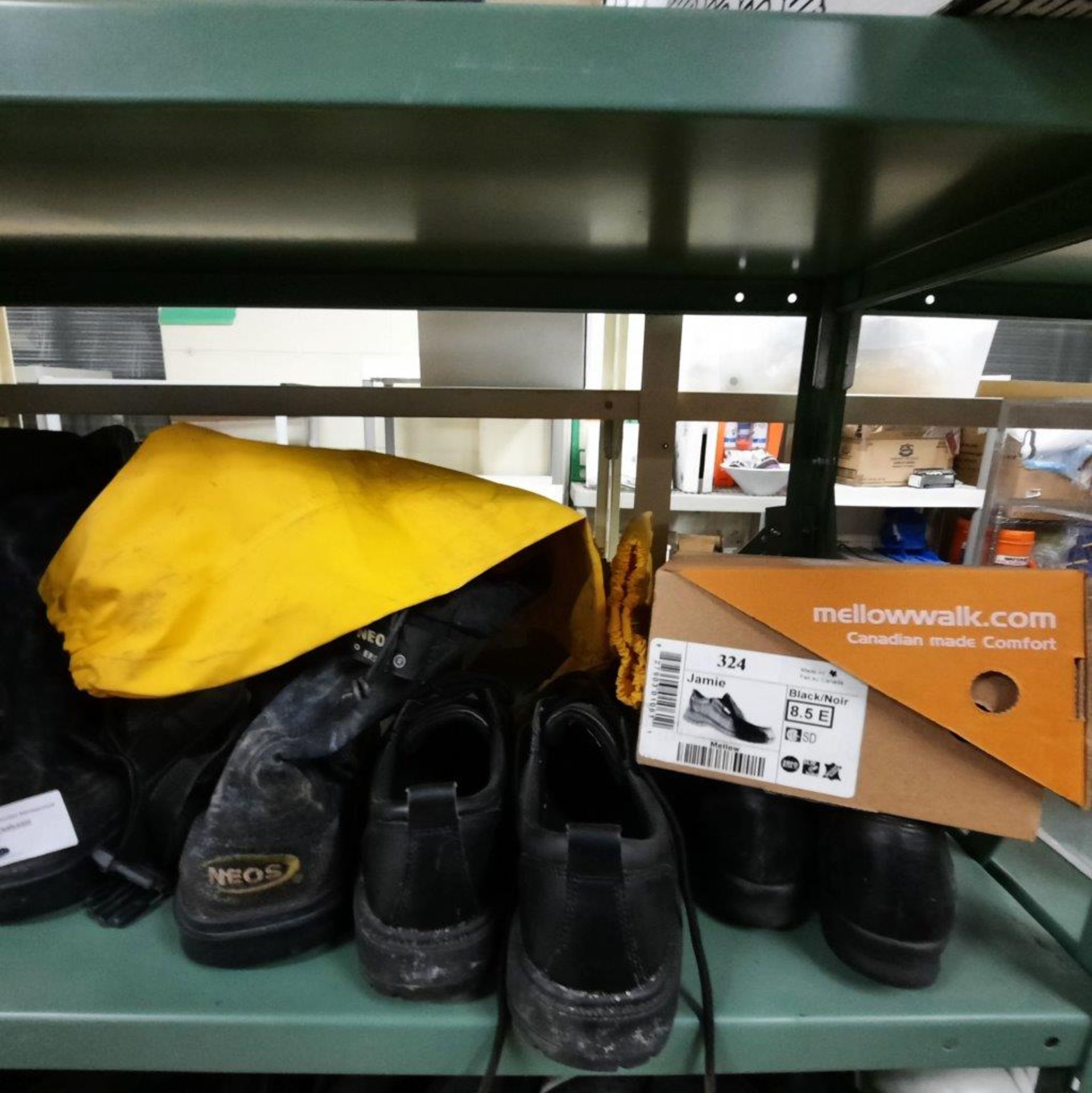 LOT: (6 Pairs) Asst. Work Boots & Shoes - Image 2 of 3