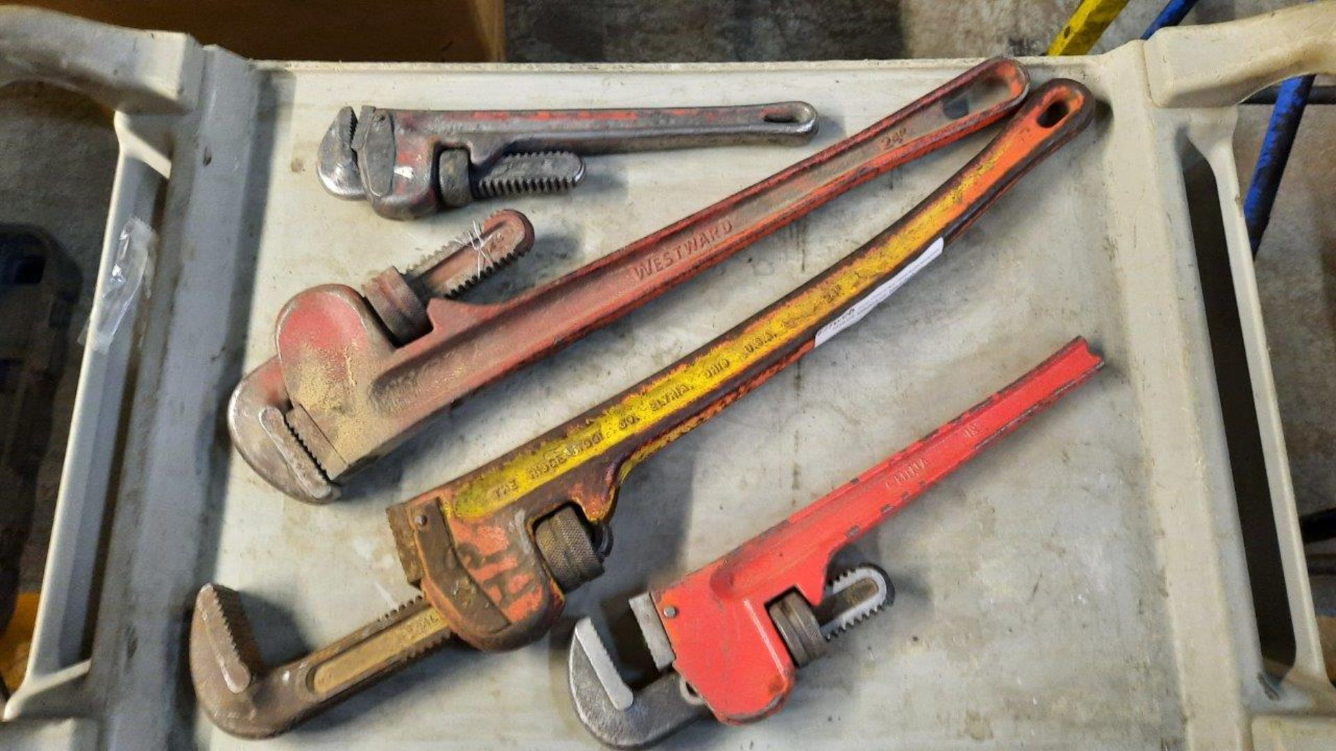 LOT: (4) Asst. Pipe Wrenches - Image 2 of 2