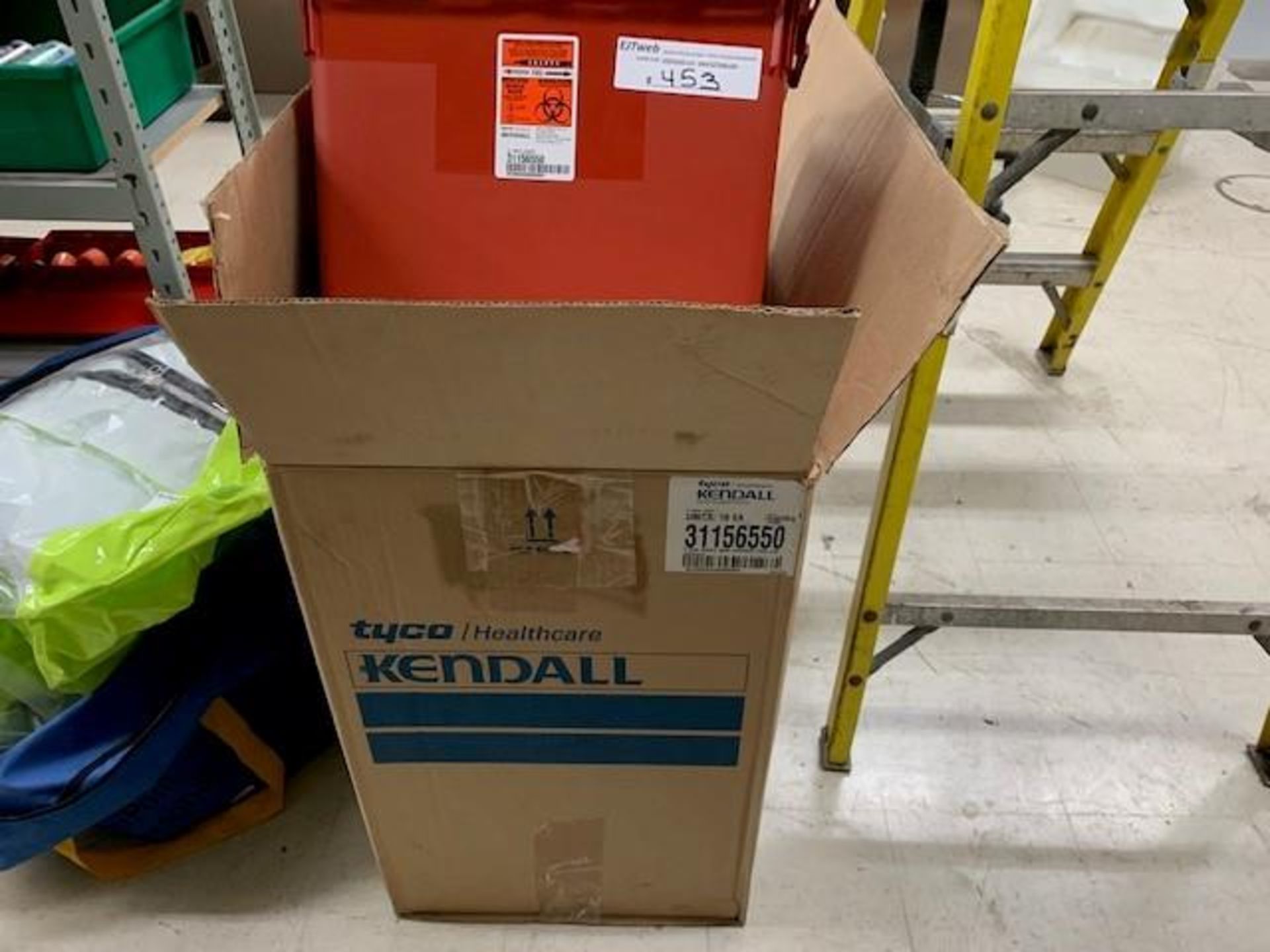 LOT: (10) Medical Waste Bins (New in Box!) - Image 2 of 2