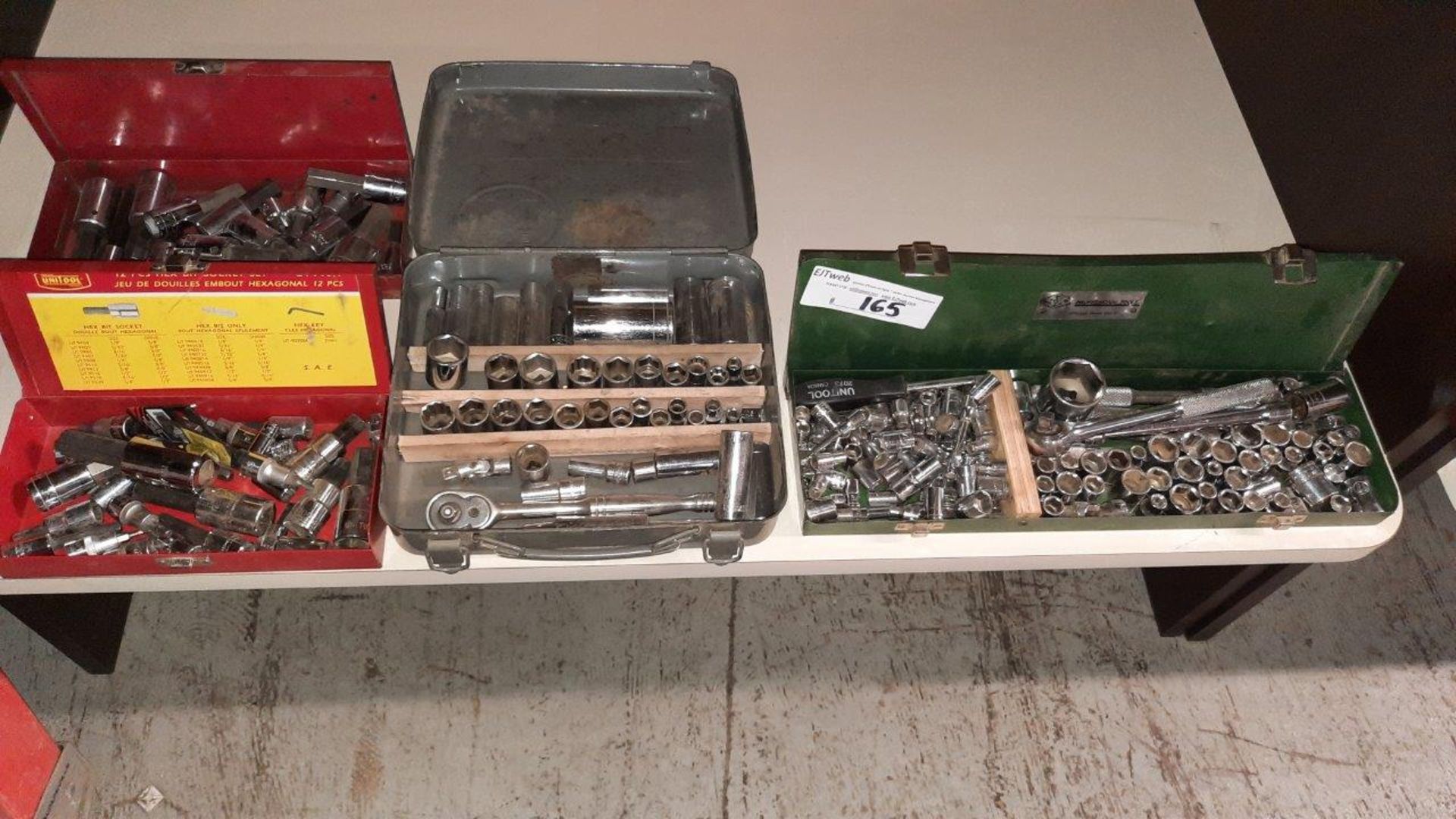 LOT: Asst. Rachets & Sockets, c/w (4) cases