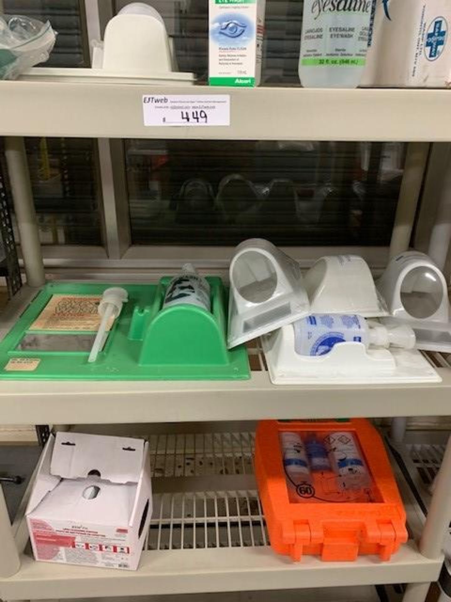 LOT: Contents on rack: Asst. Security & Eye Care Items