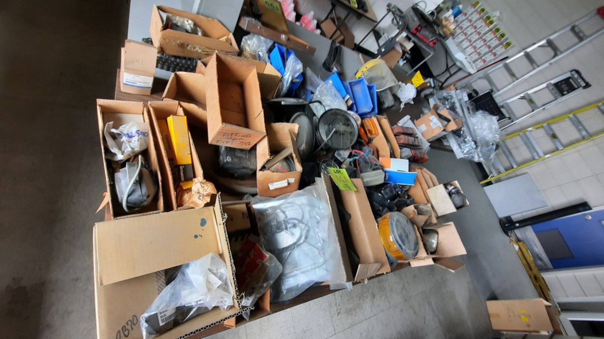 LOT: Large Qty. Lift Truck Parts (Light, Security Light, Buzzer, etc. - Image 2 of 3