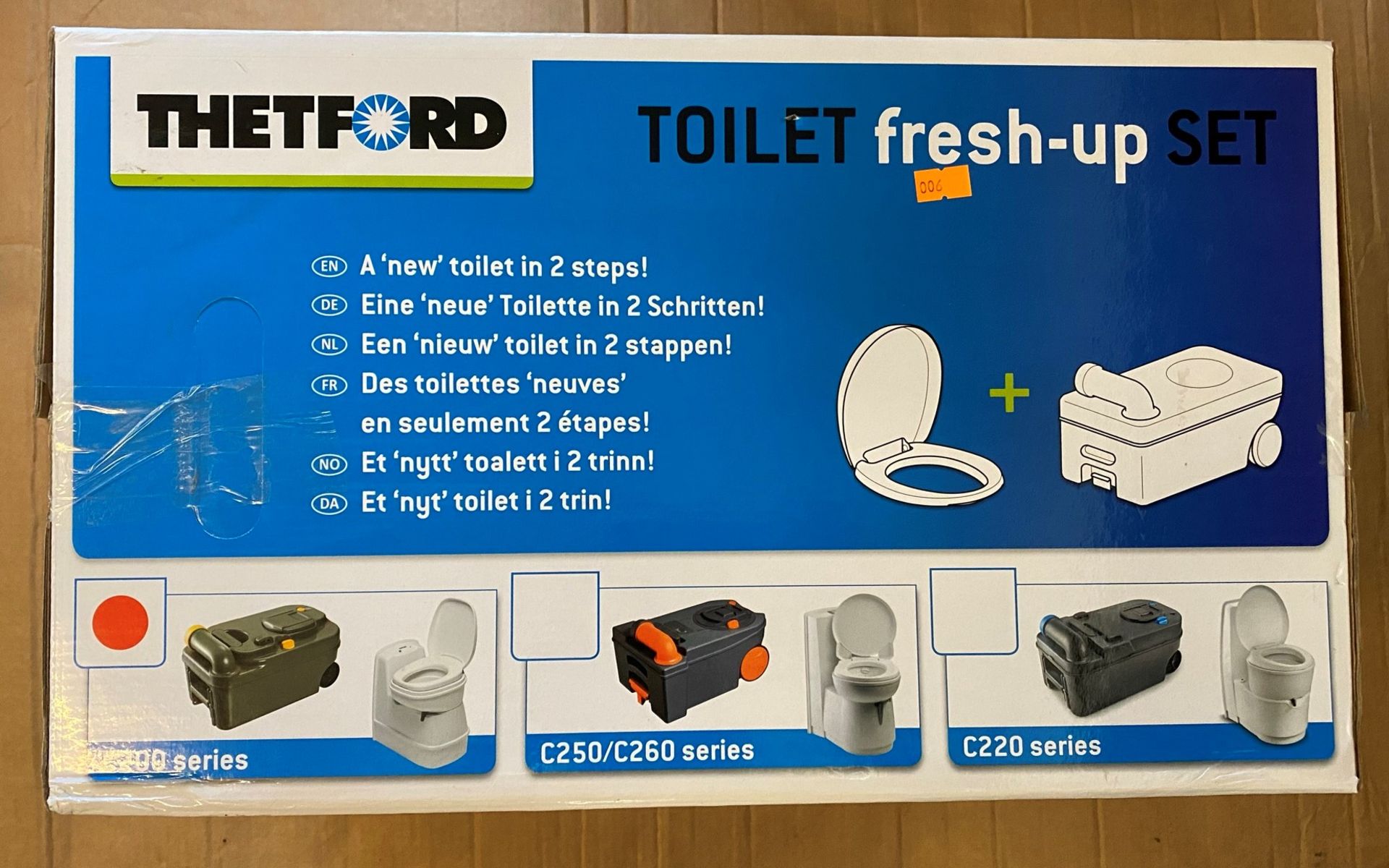 THETFORD TOILET FRESH-UP SET