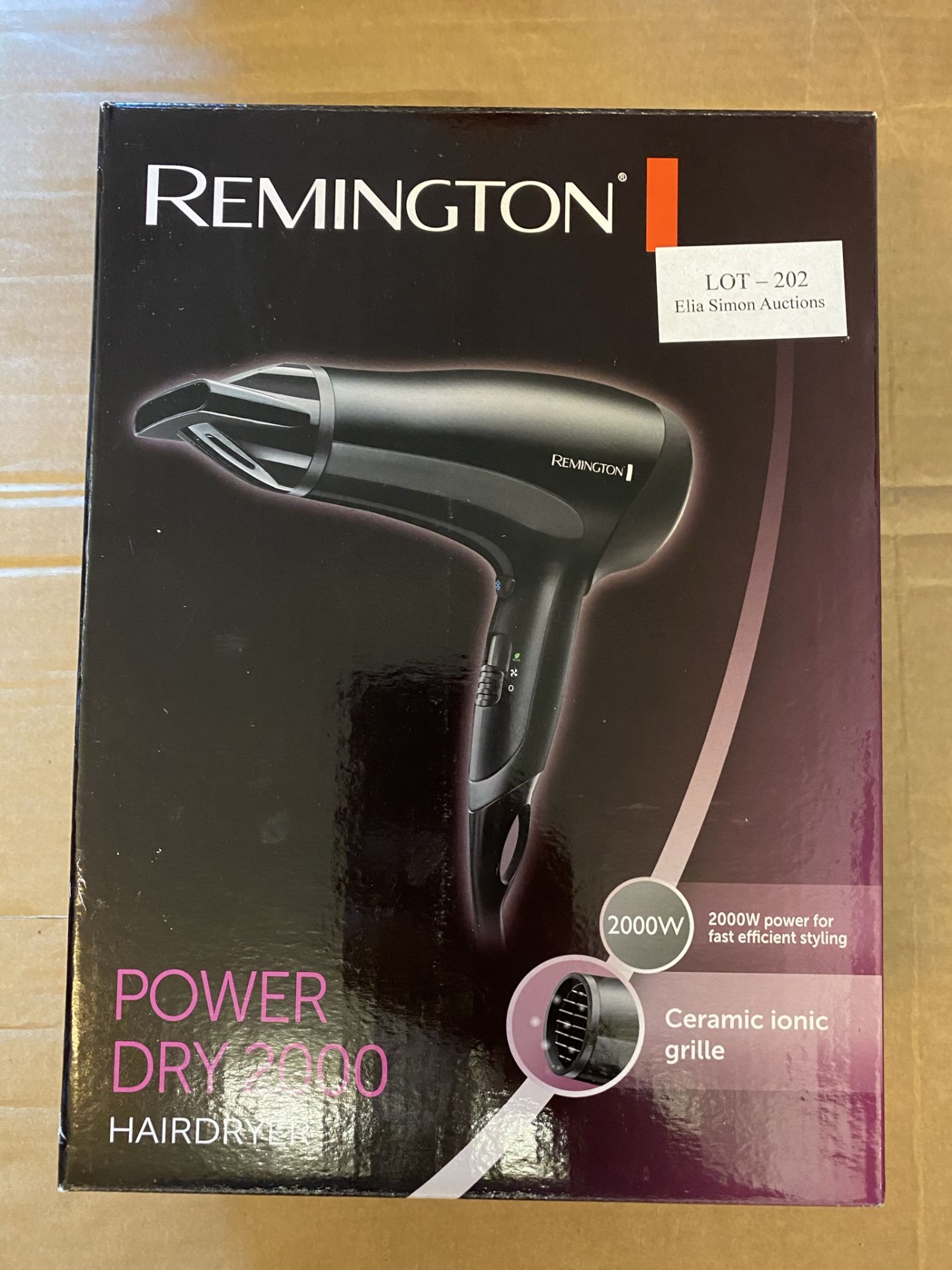 REMINGTON POWER DRY 2000 HAIR DRYER