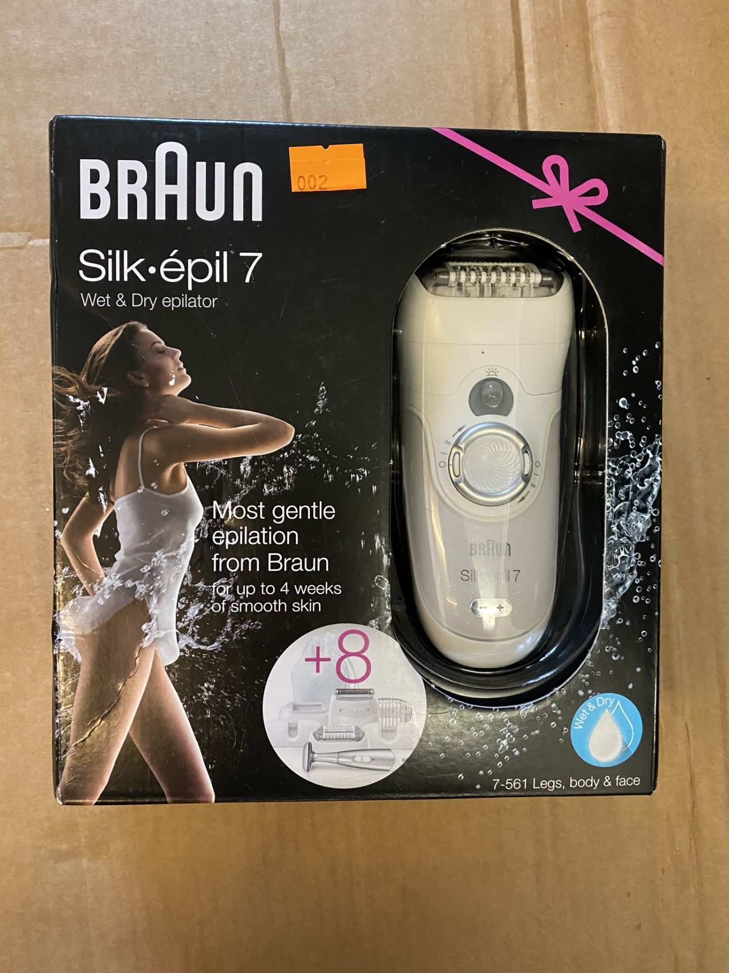 BRAUN SILK EPIL7 WET & DRY EPILATOR