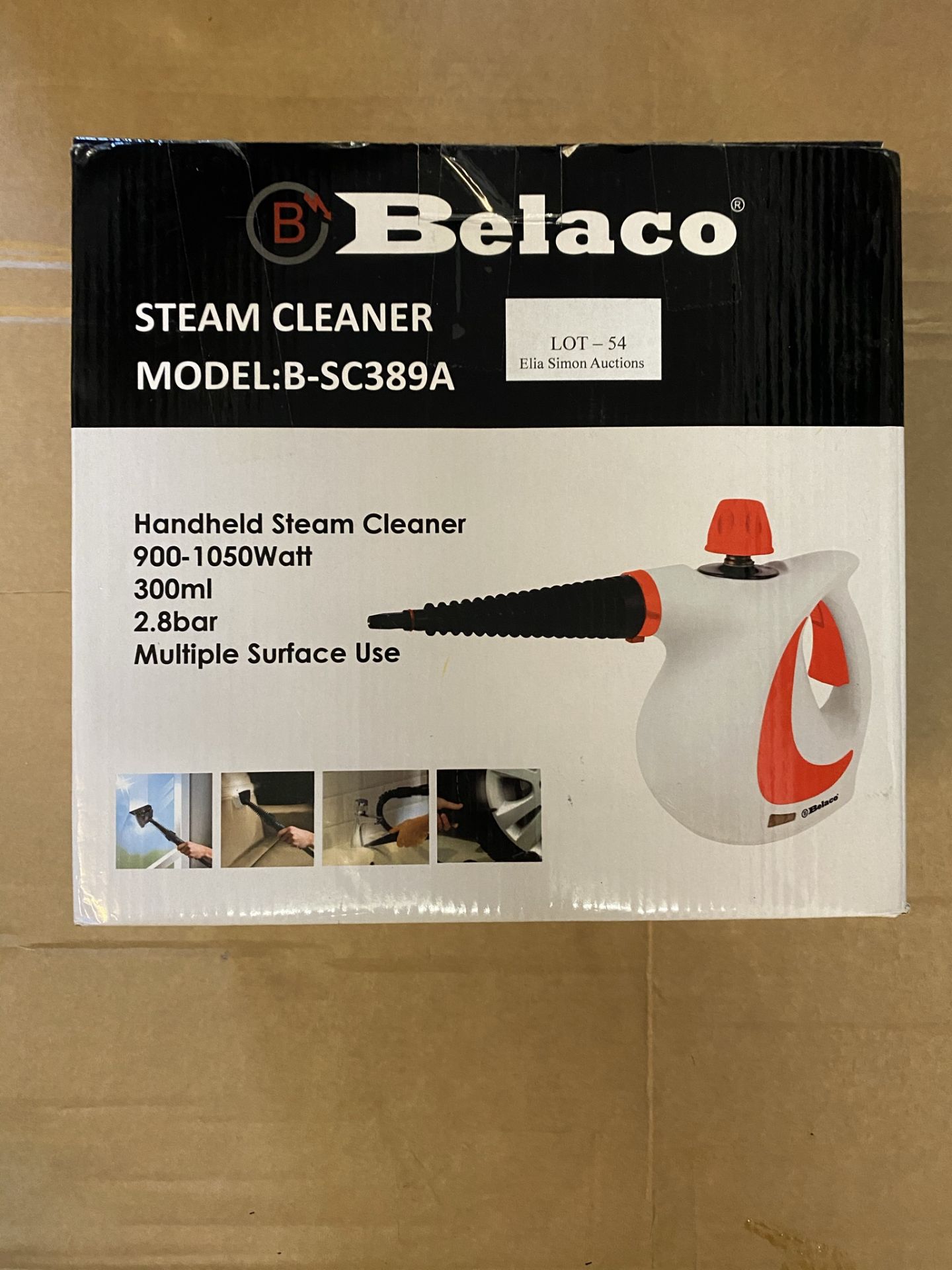 BELACO STEAM CLEANER HANDHELD