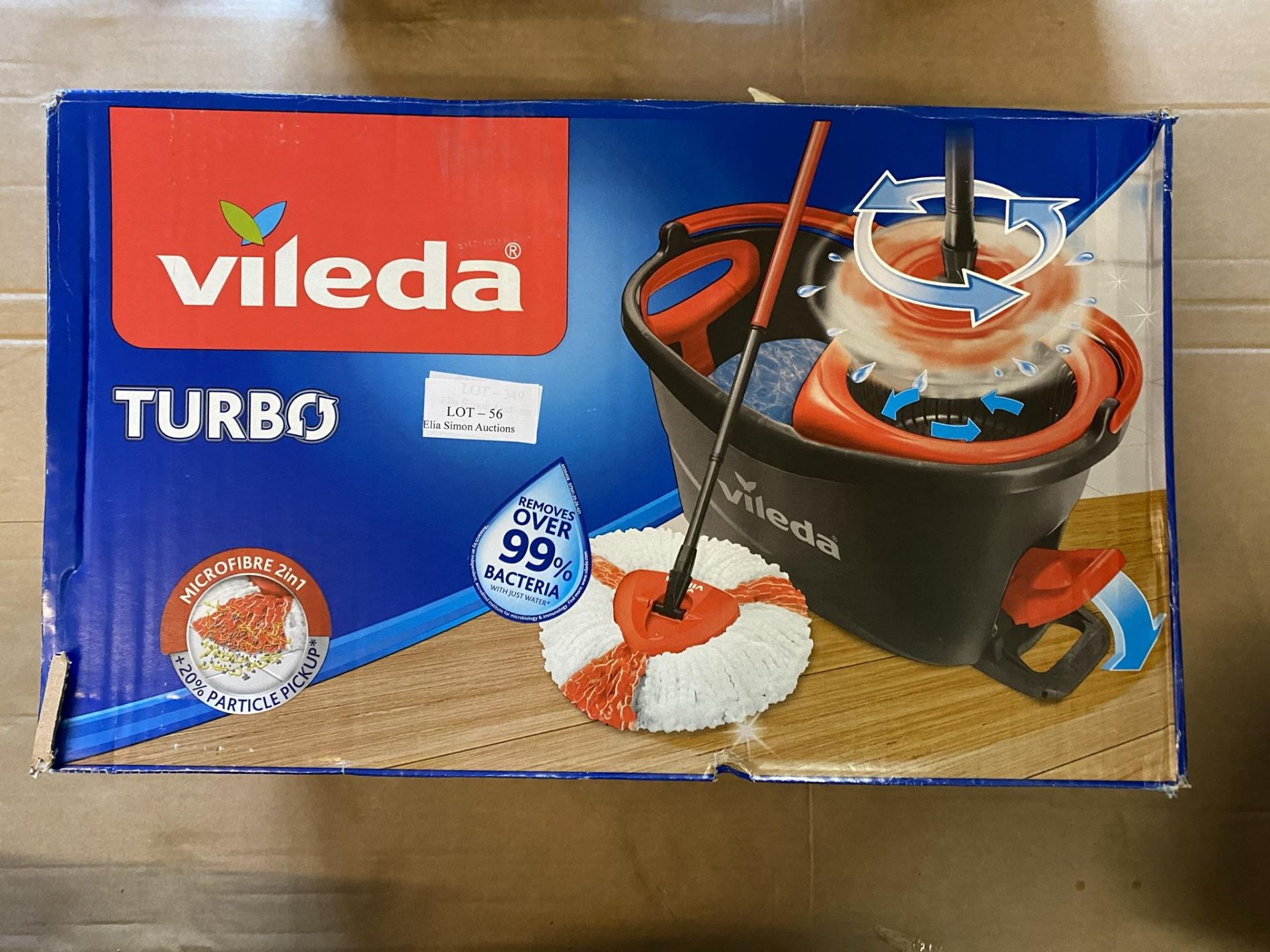 VILEDA TURBO MICROFIBRE 2 IN 1