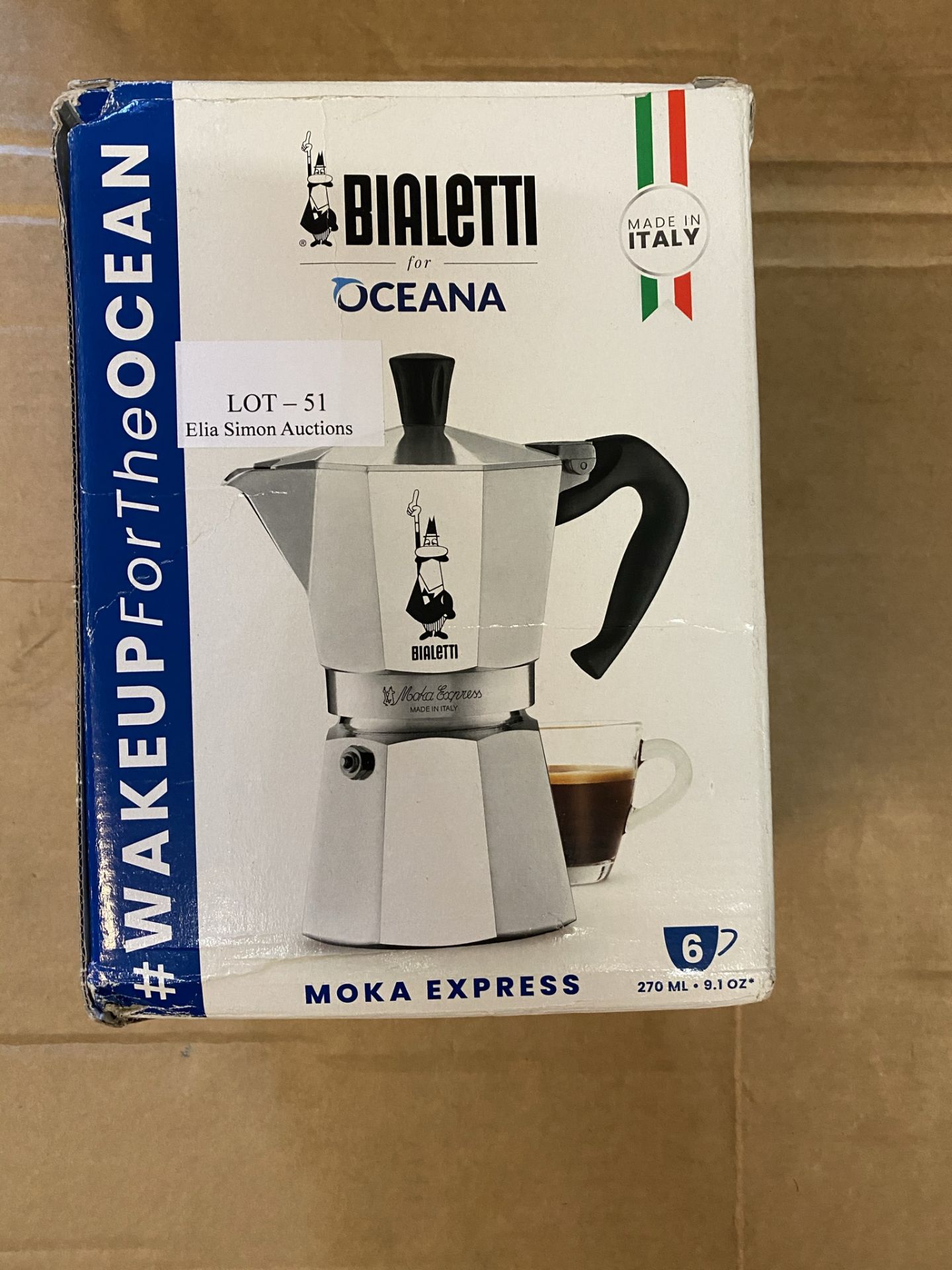 BIALETTI OCEANA MOKA EXPRESS 6 CUP