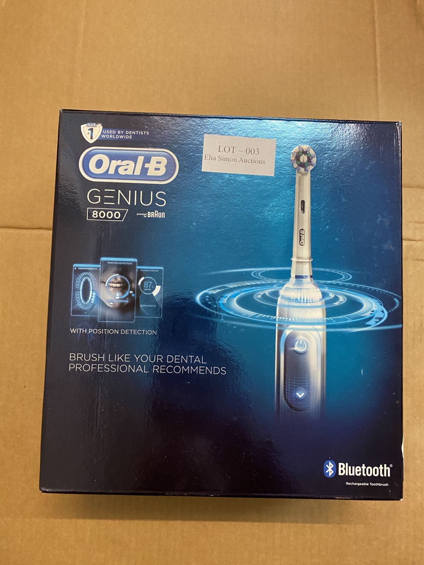 ORAL-B GENIUS 8000 WITH POSITION DETECTION BLUETOOTH