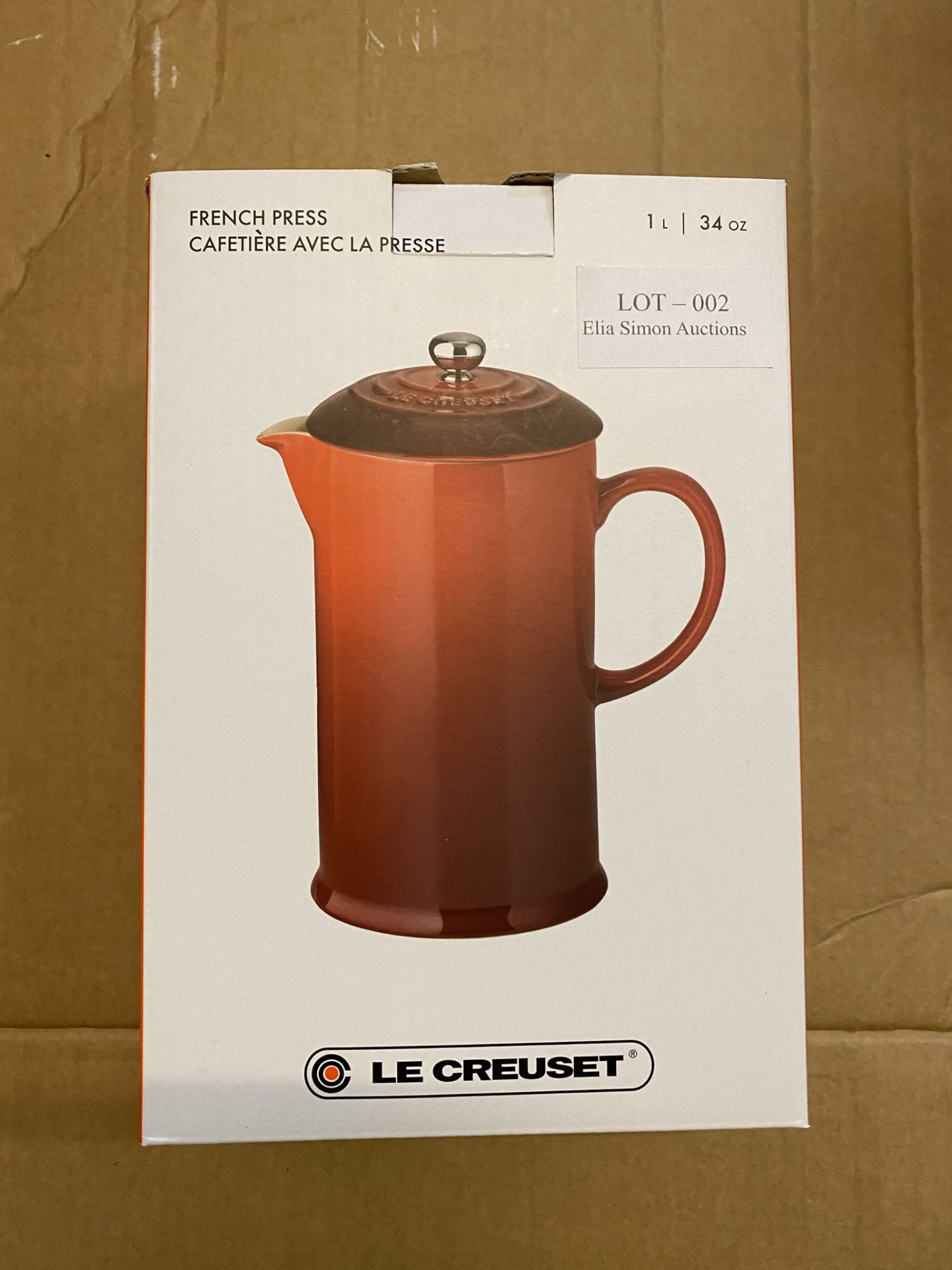 LE CREUSET FRENCH PRESS 1L