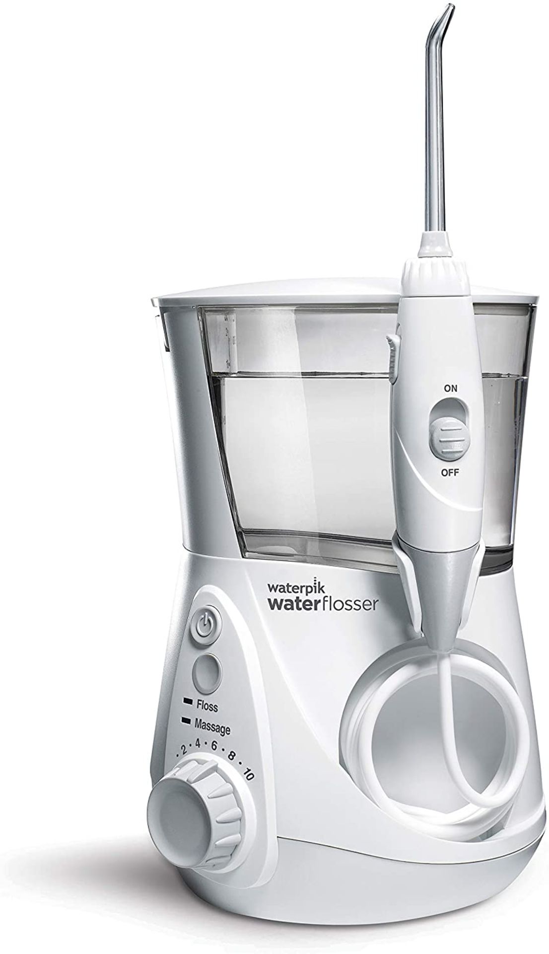 RRP £74 Waterpik WP-660UK Ultra Professional Water Flosser, White Edition (UK 2-Pin Bathroom Plug)