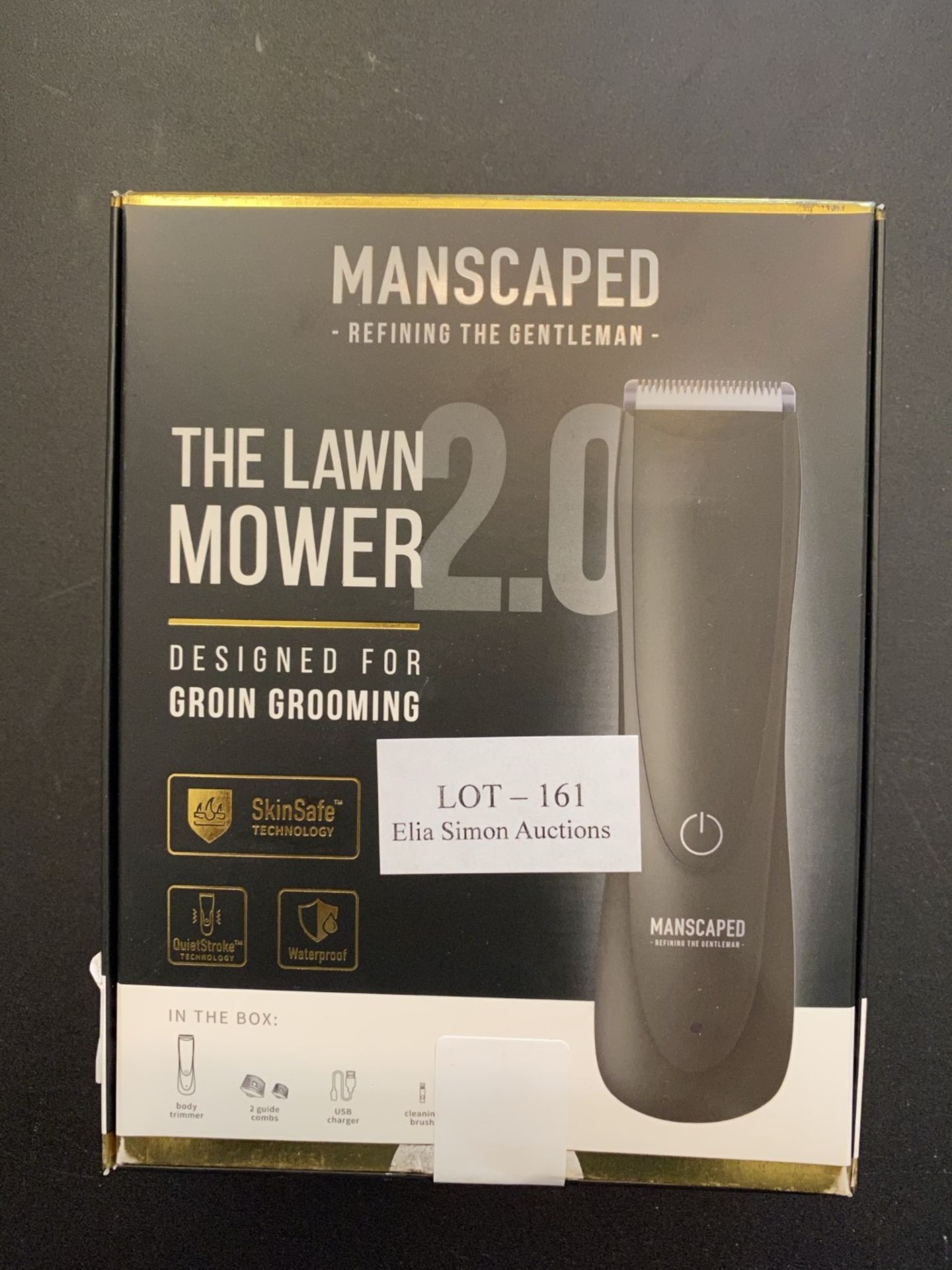 RRP £55 MANSCAPED™ Electric Groin Hair Trimmer, The Lawn Mower™ 2.0, Replaceable Ceramic Blade Heads - Image 2 of 2