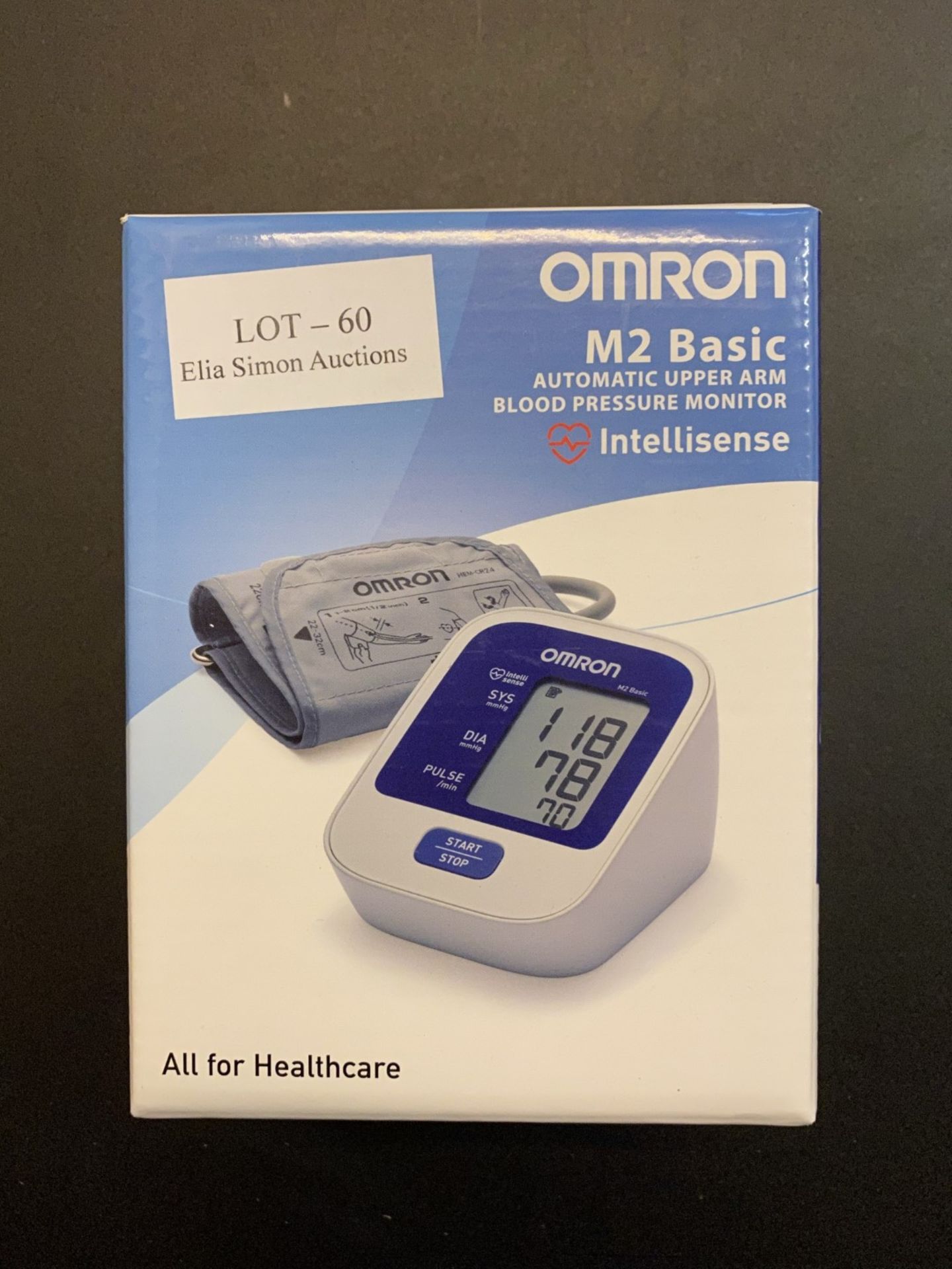 RRP £35 Omron Basic M2 Basic HEM-7120-E Blood Pressure Measuring Device For Upper Arm - Image 2 of 2