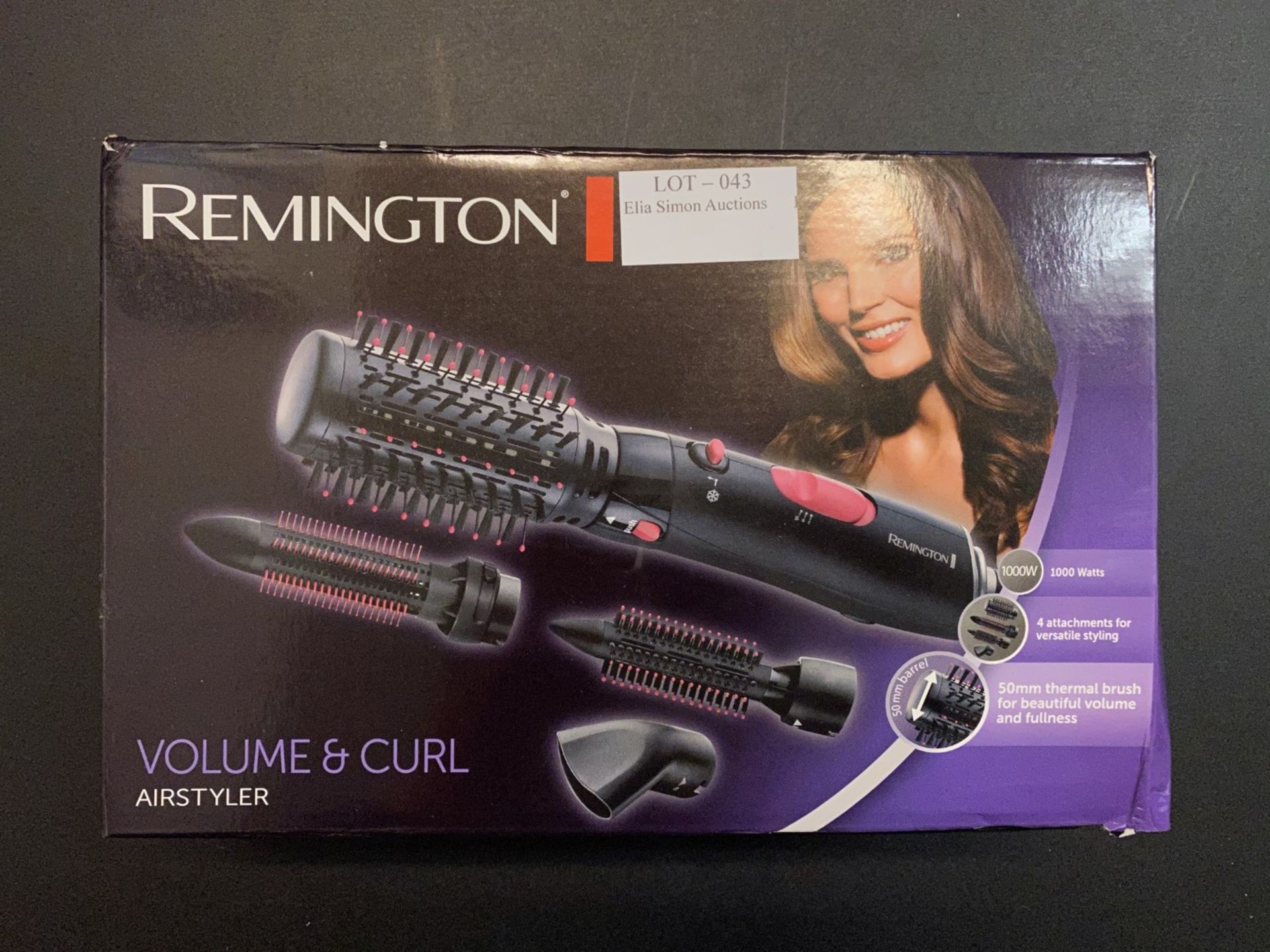 RRP £29 Remington Volume and Curl Air Styler, Ionic Hair Dryer Brush for Curling and Smoothing - AS7 - Image 2 of 2