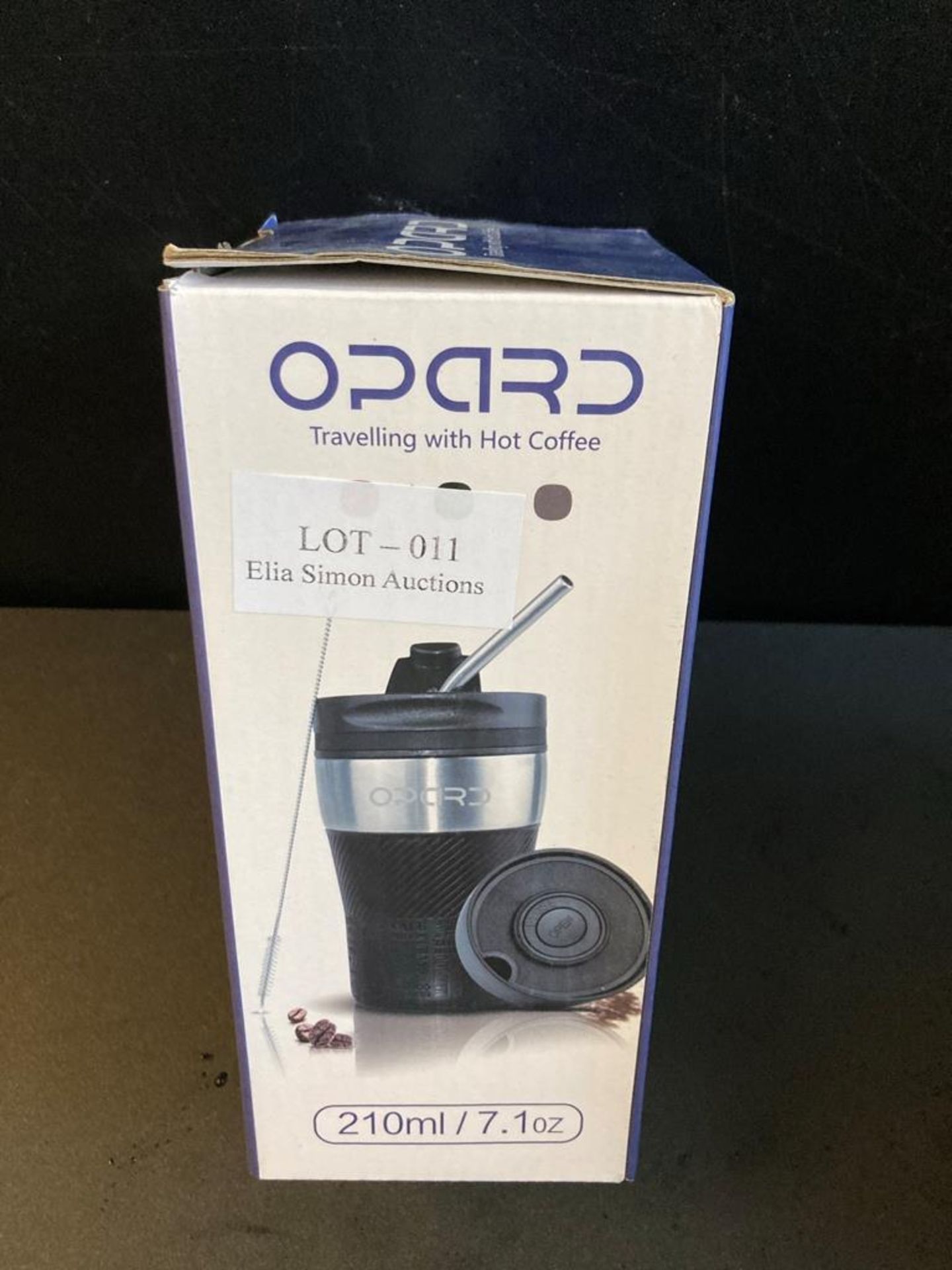 Opard Coffee Cup Double Walled Vacuum Insulated Stainless Steel with Leakproof Lid Coffee Travel Mug - Image 2 of 2