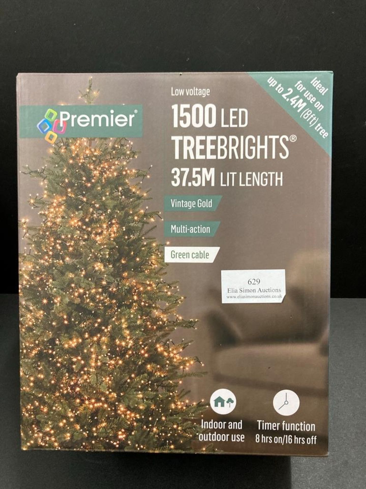 RRP £60-1500 Multi Action Multi Coloured LED TreeBright Lights Christmas Tree Lights - Image 2 of 2