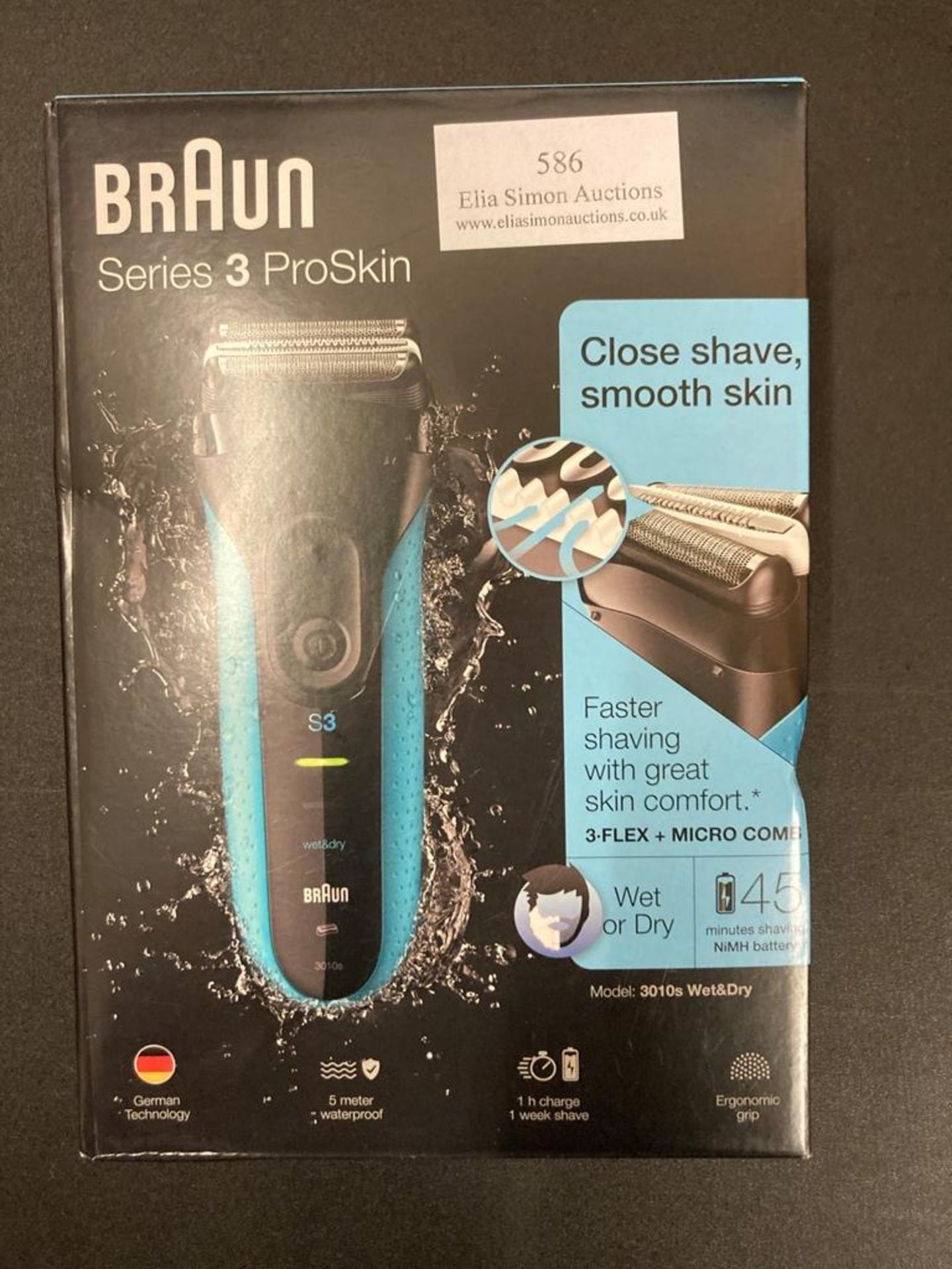 Braun Series 3 ProSkin 3010s Electric Shaver Rechargeable and Cordless Wet and Dry Electric Razor fo - Image 2 of 2